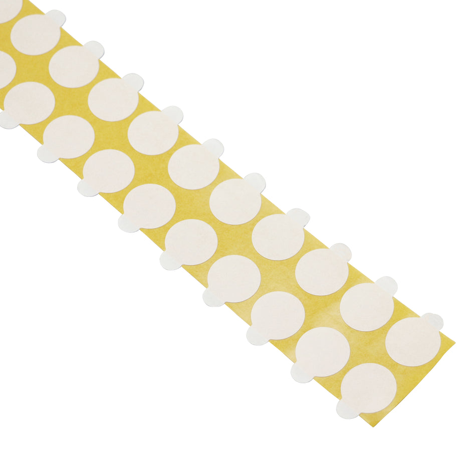 Double-sided adhesive discs PET, Permanent/Permanent