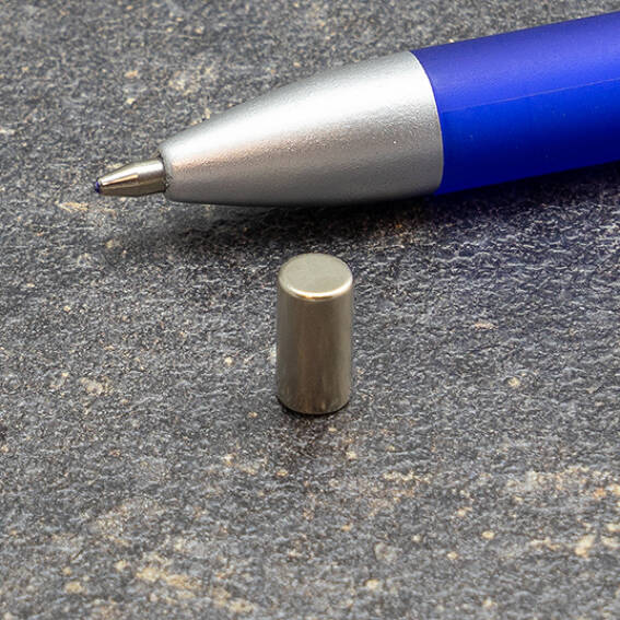 Neodymium Stick Magnets 5mm x 10mm N48