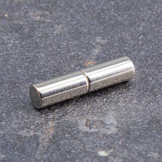 Neodymium Stick Magnets 6mm x 13mm N48
