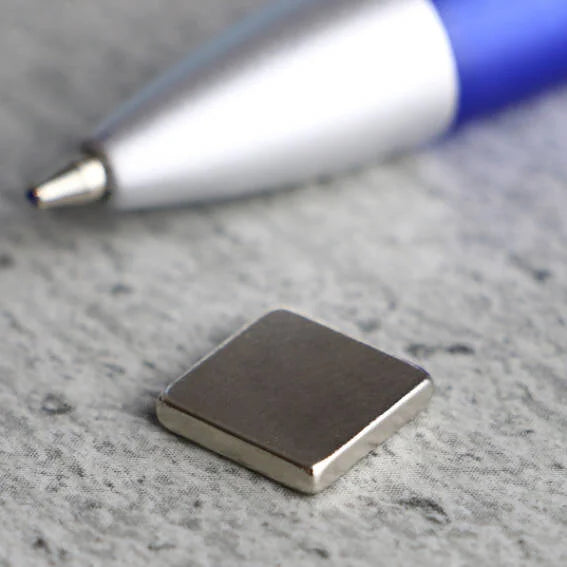 Neodymium Block Magnets 10mm x 10mm x 2mm High - N35