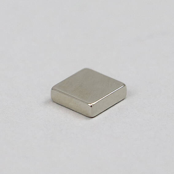 Neodymium Block Magnets 10mm x 10mm x 3mm High - N45