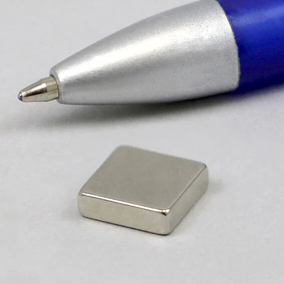 Neodymium Block Magnets 10mm x 10mm x 3mm High - N45