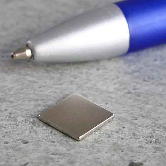 Neodymium Block Magnets 13mm x 13mm x 1.5mm High - N35