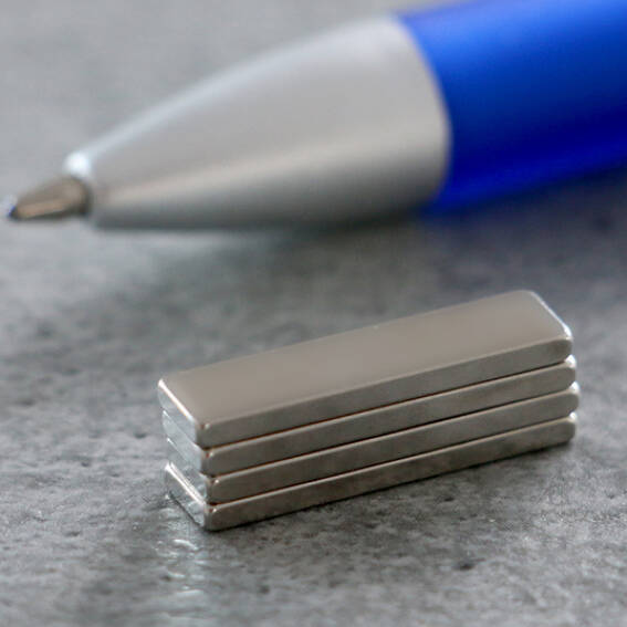 Neodymium Block Magnets 20mm x 5mm x 1.5mm High - N35