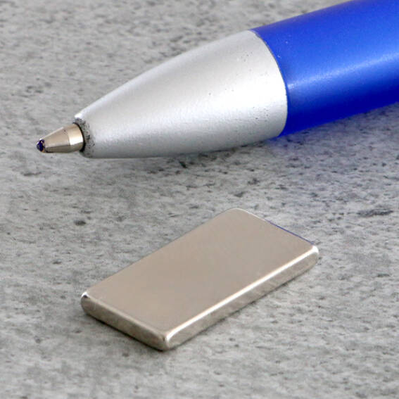 Neodymium Block Magnets 20mm x 10mm x 2mm High - N45