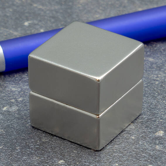 Magnet Direct Neodymium Block Magnets 25.4mm x 25.4mm x 12.7mm High - N40 – Magnets ...