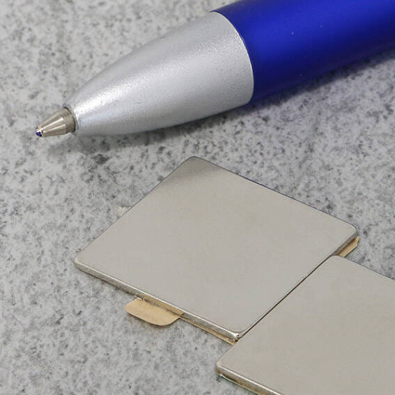 Neodymium Block Magnets Self Adhesive 20mm x 20mm x 1mm - N35 – Magnets ...