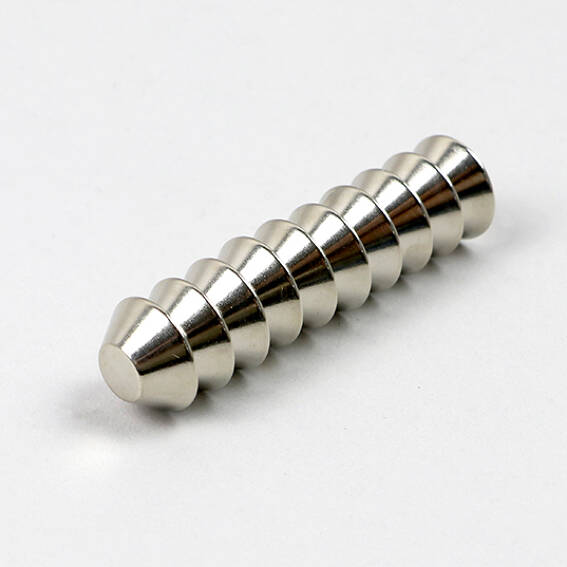 Neodymium Cone Magnets 8-15mm x 6mm - N42